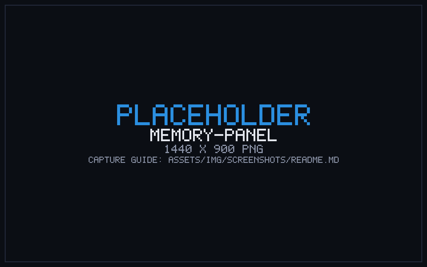 Memory panel listing user-level and project-level notes that the assistant carries across sessions and work items.
